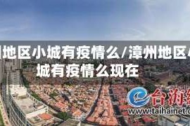 漳州地区小城有疫情么/漳州地区小城有疫情么现在