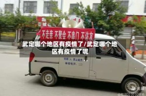 武定哪个地区有疫情了/武定哪个地区有疫情了呢
