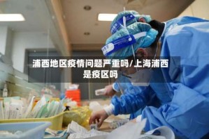 浦西地区疫情问题严重吗/上海浦西是疫区吗