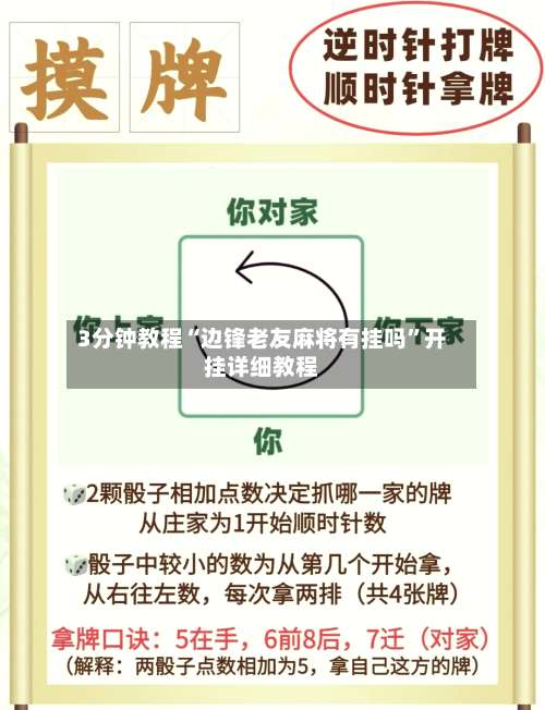 3分钟教程“边锋老友麻将有挂吗”开挂详细教程-第3张图片